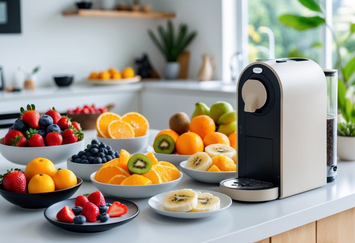 You are currently viewing Farverige frugtopskrifter og den perfekte kapsel kaffemaskine til hjemmet